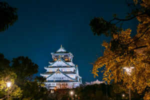 大阪城公園で紅葉ライトアップを楽しむ過ごし方！